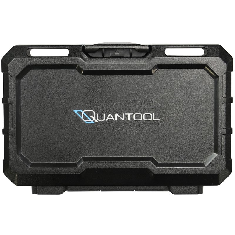 QUANTOOL ensemble de forets et embouts, 37 pièces, acier S2 magnétique, boîte plastique